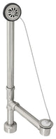 Chain & Stopper All Exposed Bath Waste - 22" Make-Up In Polished Nickel
