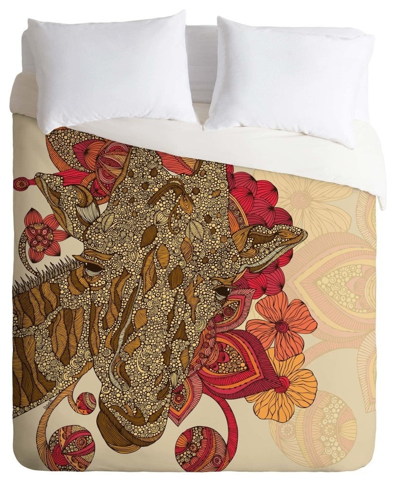 Deny Designs Valentina Ramos The Giraffe Duvet Cover - Lightweight