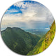 Horton Plains World'S End, Landscape Photo Round Wall Art, 38"