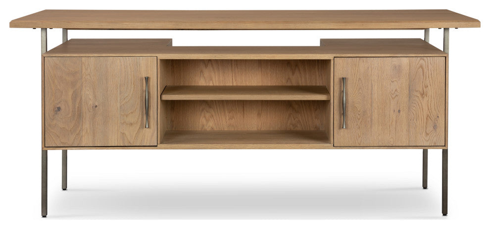 Lauren Desk-Natural Oak Solid