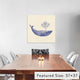 "Damask Whale Square #2" Print by Terry Fan, 12"x12"x1.5"
