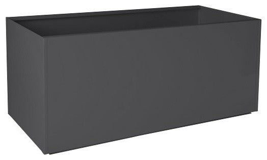 Nice Aluminum Trough, Charcoal Grey, 20"x46"