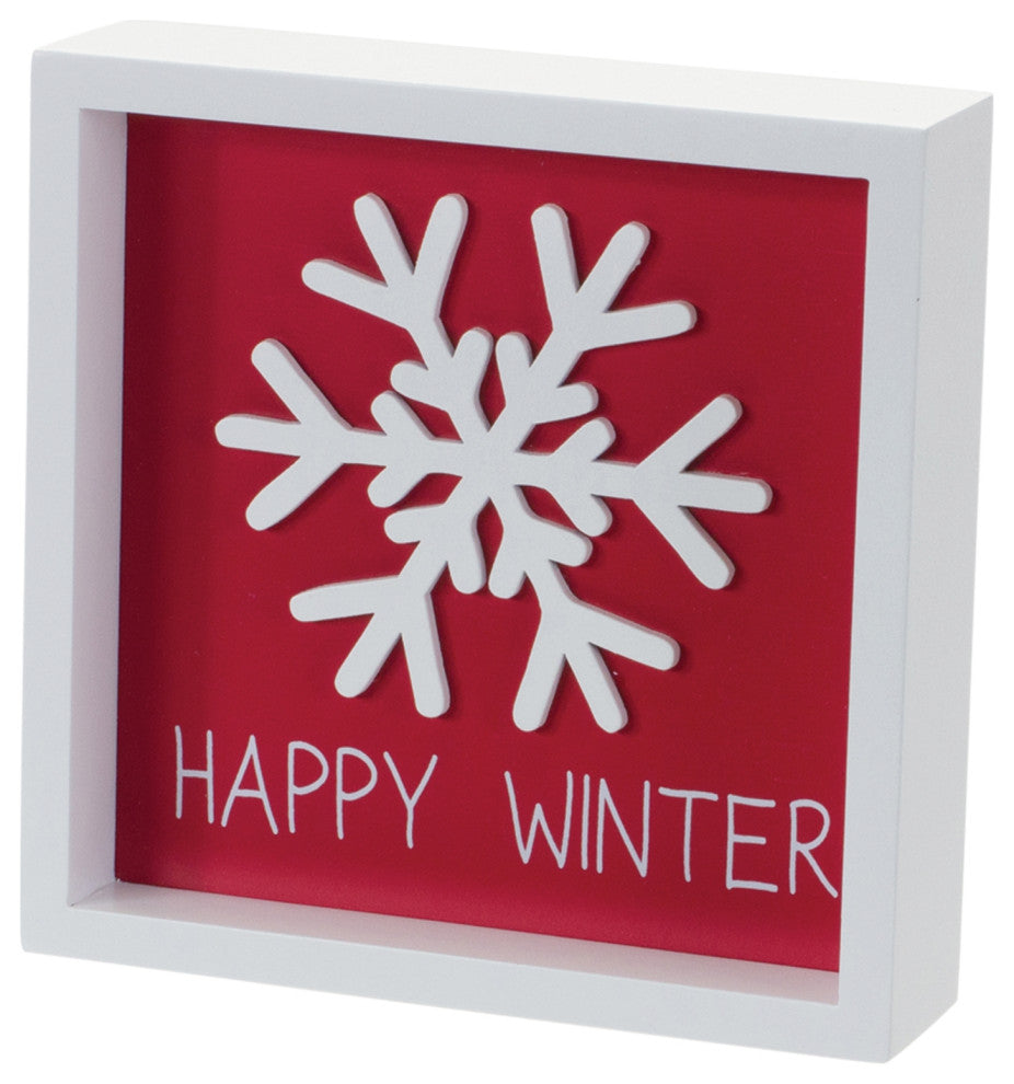 Holiday Sentiment Sign, 6-Piece Set