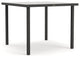 Solid Top 44" Square Balcony Table, Coastal Mist