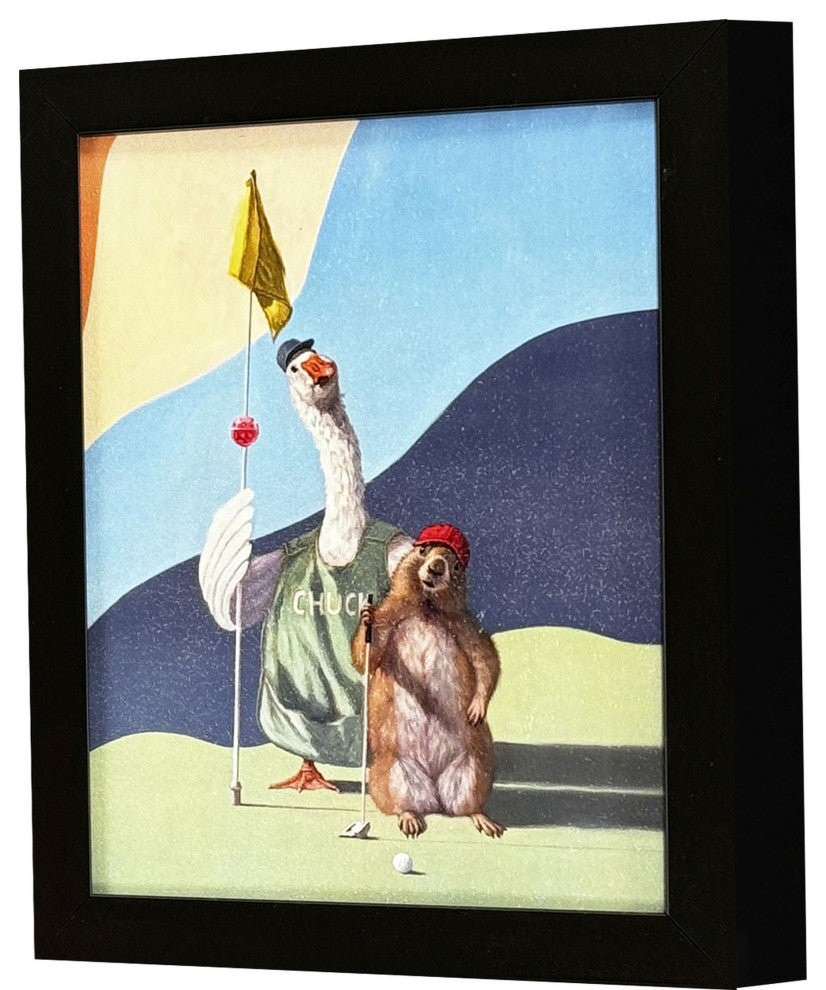 The Perfect Pair Non-Glass Framed Art