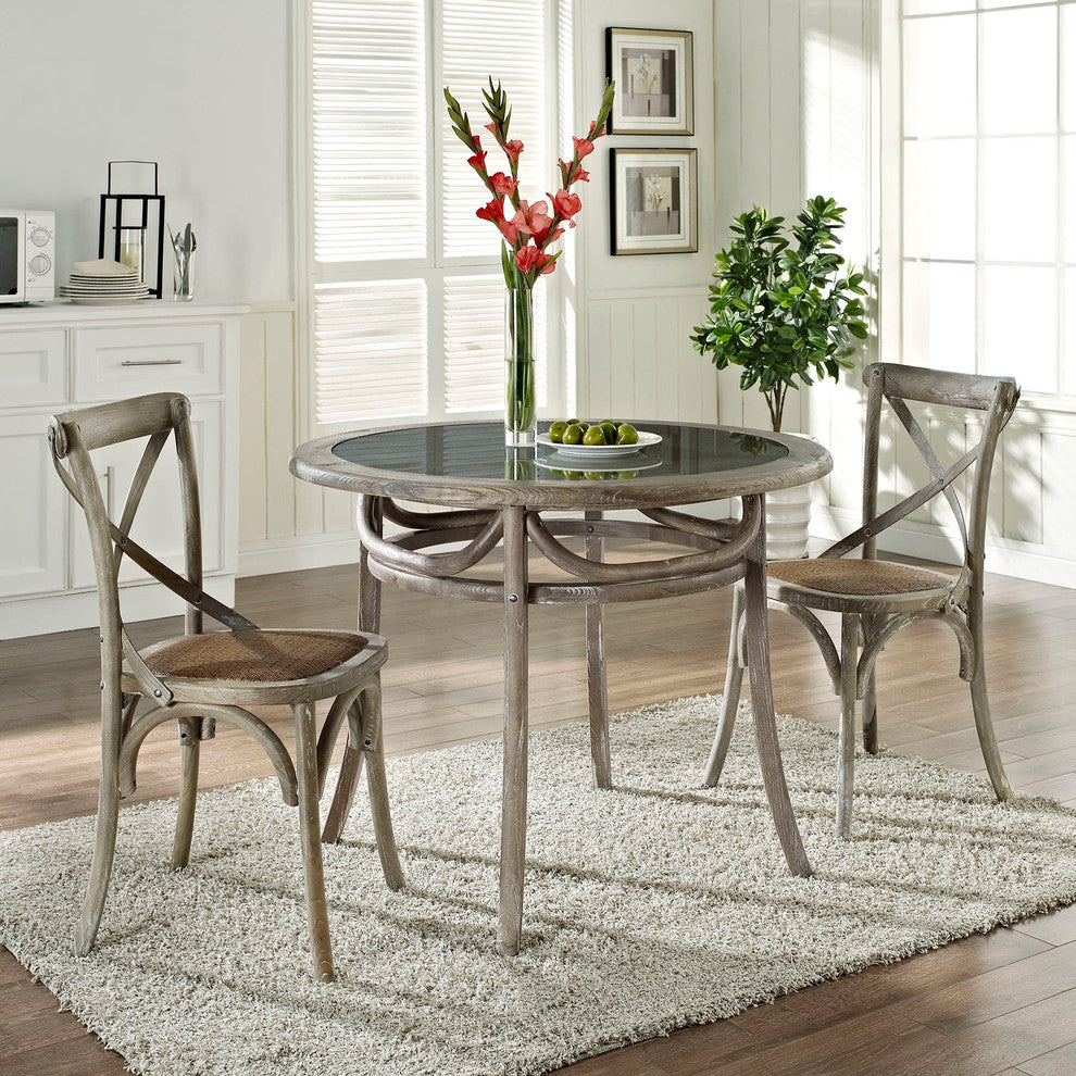 Modern Contemporary Kitchen Dining Side Chair Gray