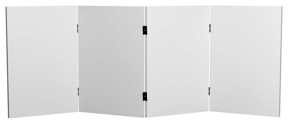 2' Tall Do It Yourself Canvas Room, 4 Panel