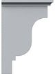 3 1/2"W x 7"D x 5"H Edinburgh Bracket