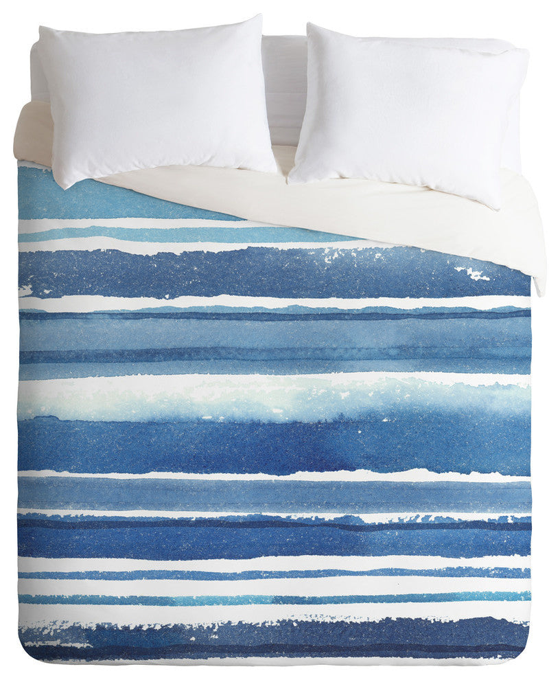 Deny Designs Kerri Satava Caribbean Shore Duvet Cover-Lightweight