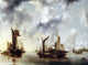 Jan Van de Capelle Calm Premium Canvas Print