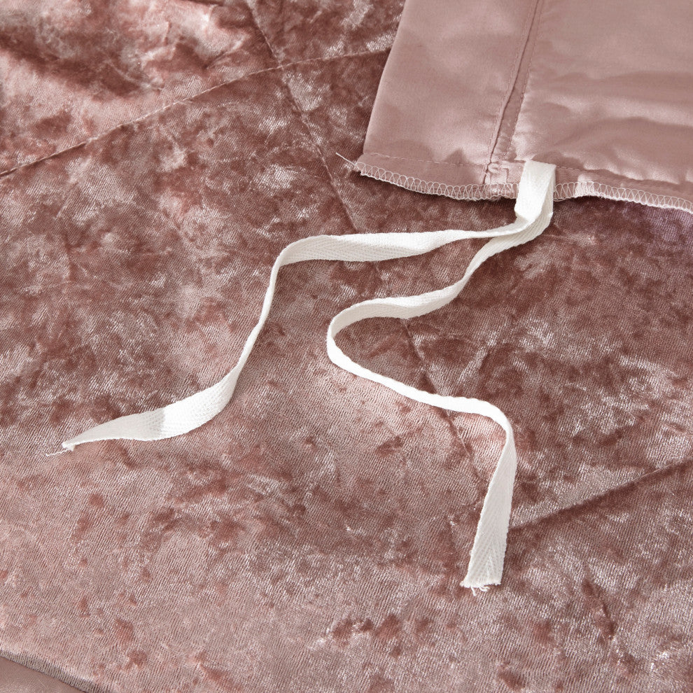 Intelligent Design Felicia Crushed Velvet 4-Piece Comforter Set
