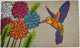 Blue Hummingbird Doormat
