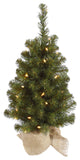 Vickerman A116024 24" Felton Pine Artificial Christmas Tree, Unlit