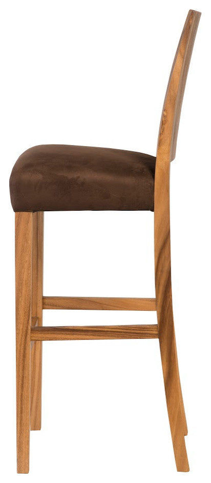 Origins Bar Stool, Chamcha Wood, Natural