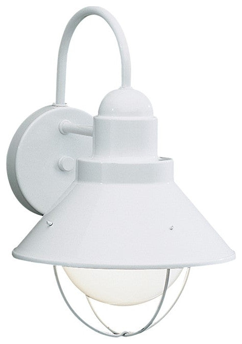 Kichler Seaside One Light Outdoor Wall Mount 9022WH