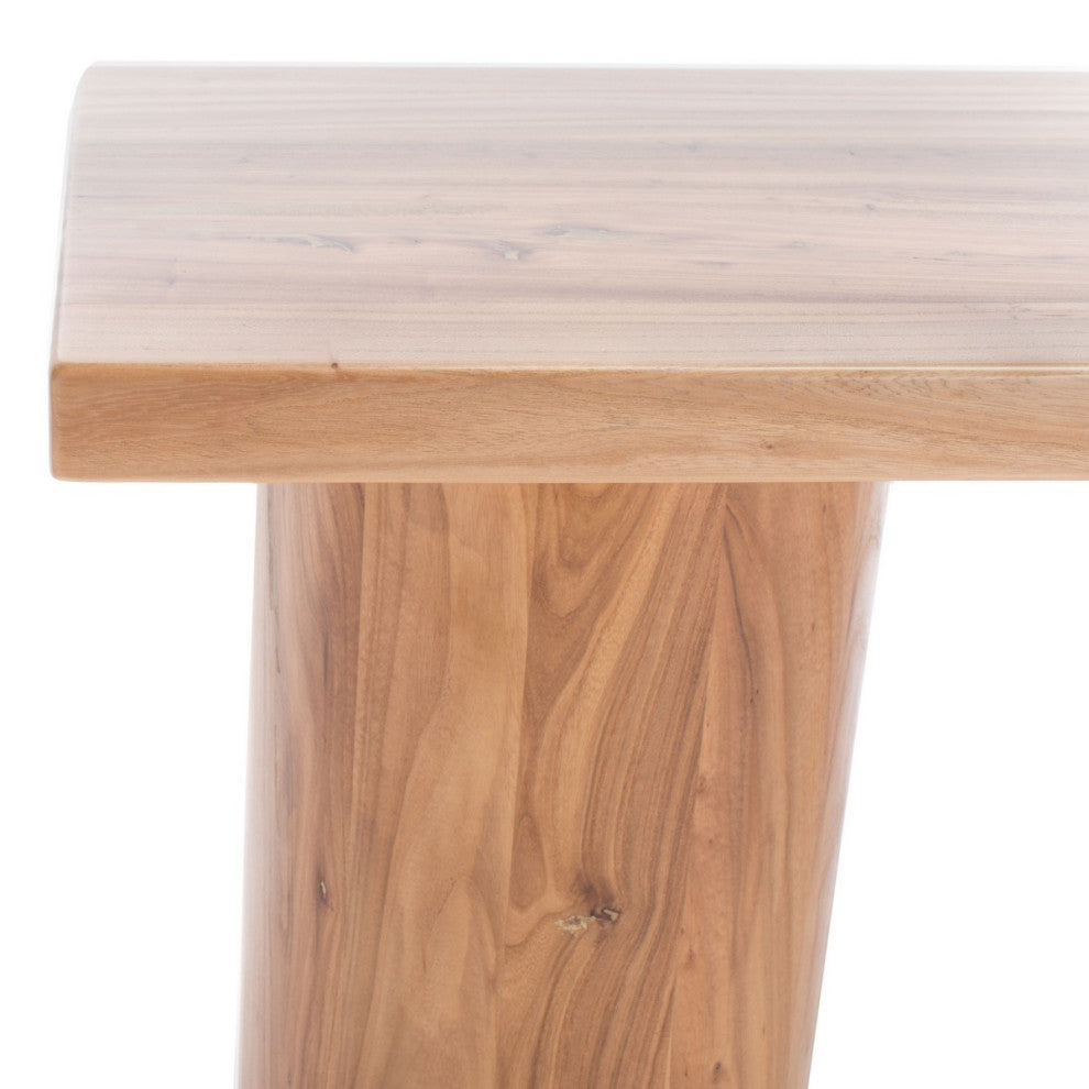 Safavieh Couture Sanchez Elm Wood Console Table Natural