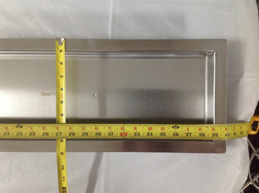 Pan38X7-1, Stainless 38"x7"x2" Drop In Insert