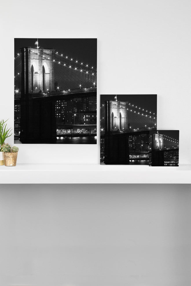 Deny Designs Leonidas Oxby Brooklyn Bridge 125 Art Canvas
