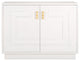 Safavieh Couture Ruben Cabinet, White/Gold