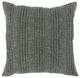 Hannah 100% Cotton 22" Throw Pillow, Green