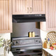 Broan F40000 Series 36-Inch Convertible Under-Cabinet Range Hood, 160 CFM, Black