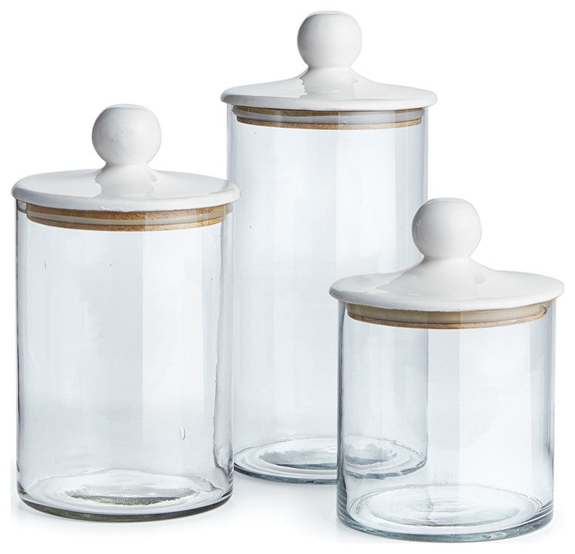 Petaluma Canisters, Set of 3