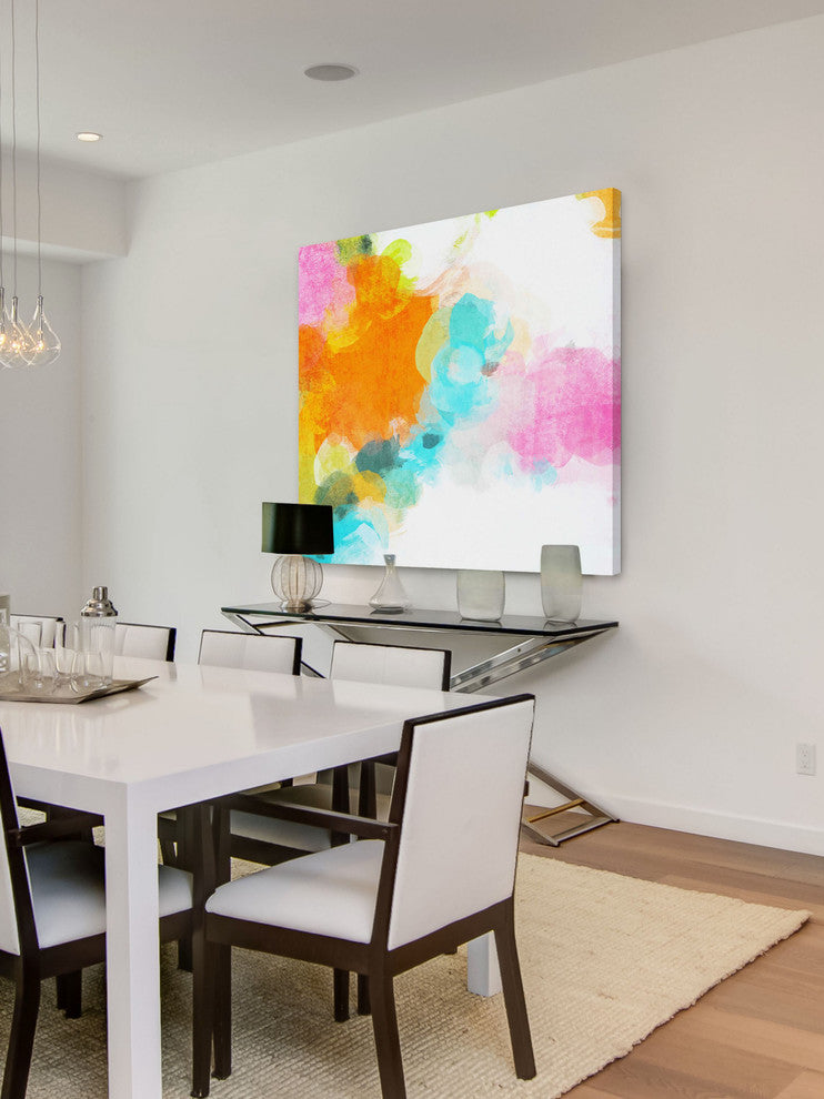 "Abstract Rhythms No 217" Painting Print on Canvas by Irena Orlov