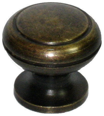 Small Knob With Scored Ring Design
