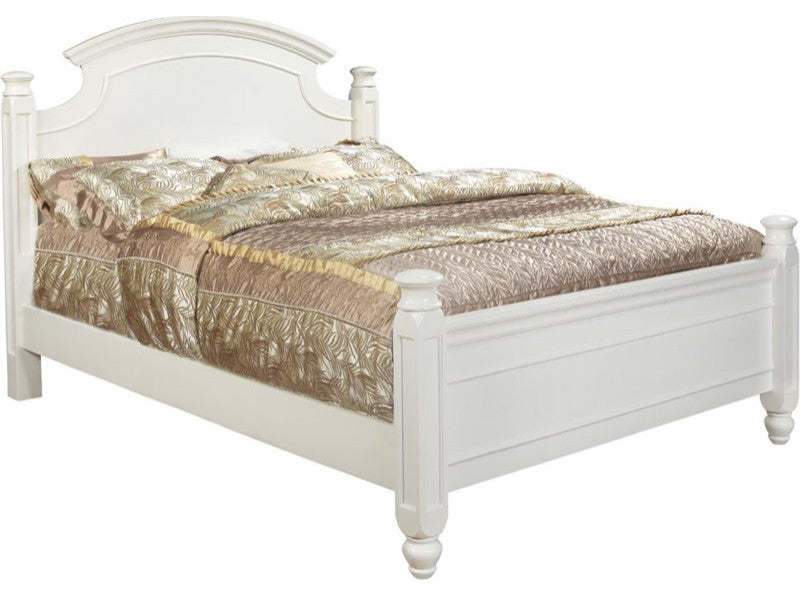 Pala Bed, White, King
