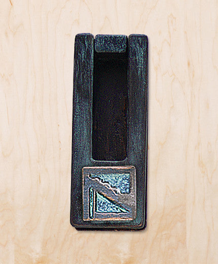 Arrowhead Door Knocker, Wrought Iron