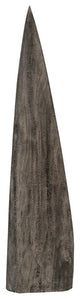 Shark Tooth Sculpture, Gray Stone, Small