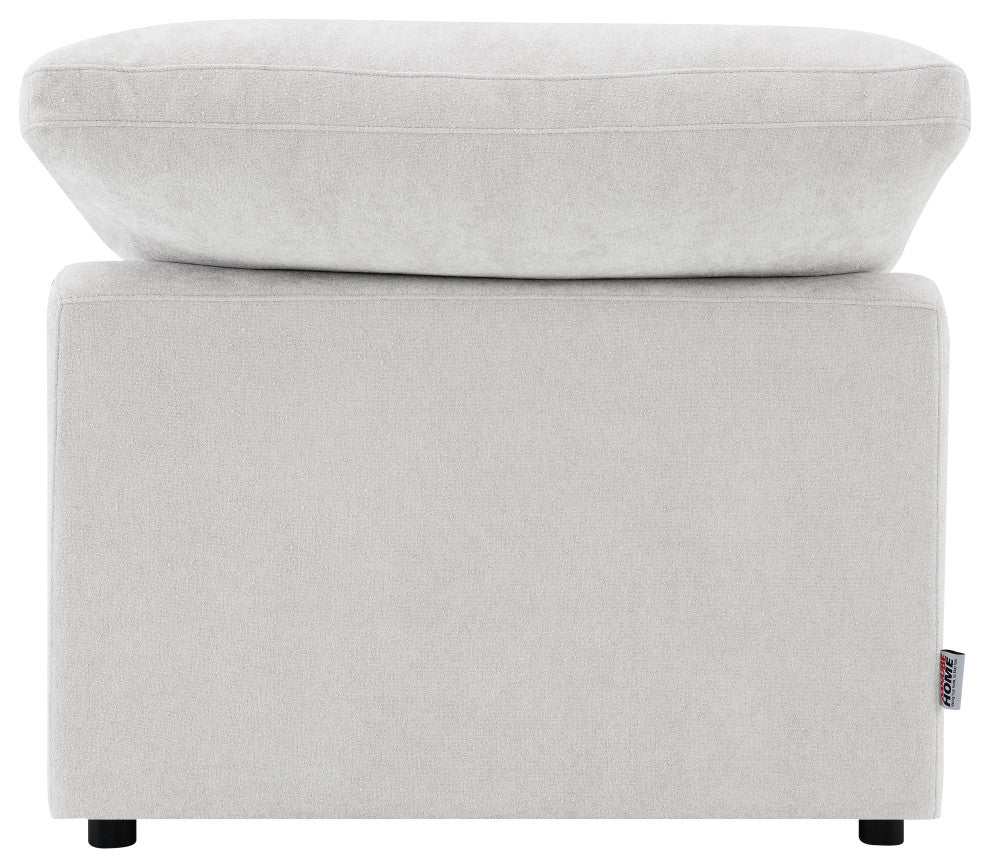 ACME Naveen Modular, Armless Chair, Ivory Linen