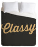 Deny Designs Allyson Johnson Classy And Glittering Duvet Cover - Lightweight