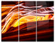 "Yellow in Antelope Canyon" Photo Metal Wall Art, 3 Panels, 36"x28"