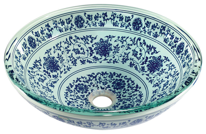 GLASS SINK BOWL