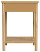 Lennon 1 Drawer Rounded Leg Nightstand, Natural