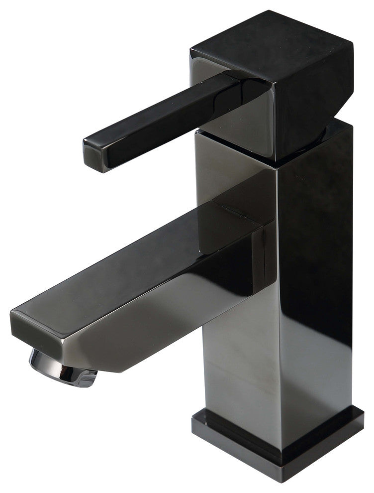 Legion Furniture Single Faucet, Glossy Black