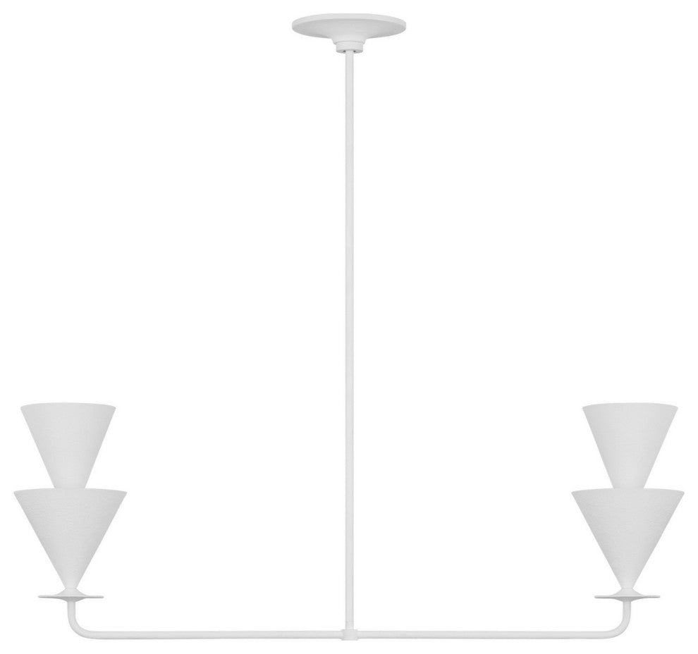 Visual Comfort Studio Cornet Two Light Linear Chandelier