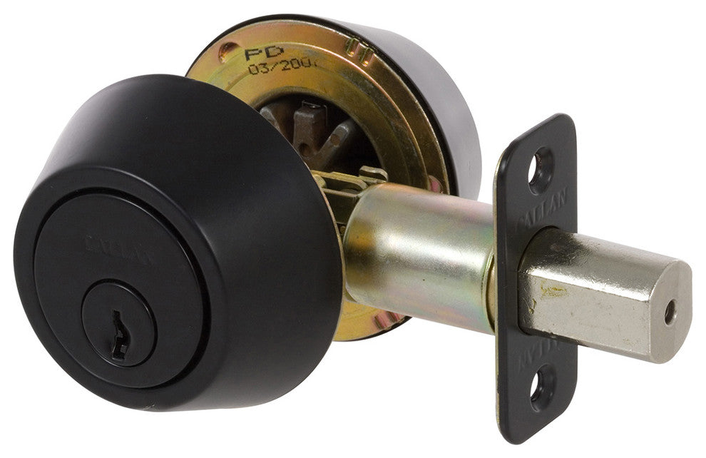 Double Cylinder Deadbolt, Black