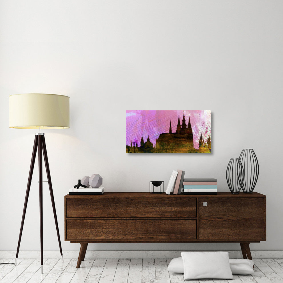"Prague City Skyline" Fine Art Print