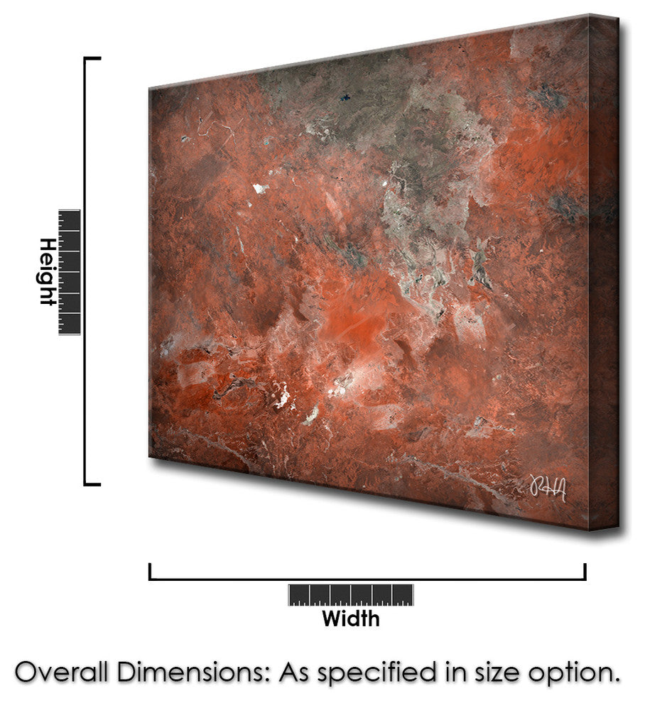 Ready2HangArt 'ABS X' Abstract Canvas Wall Art, 20"x20"