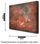 Ready2HangArt 'ABS X' Abstract Canvas Wall Art, 20"x20"