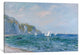 Cliffs and Sailboats at Pourville  by Claude Monet