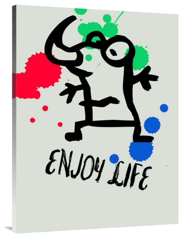 "Enjoy Life Poster 1" Fine Art Print