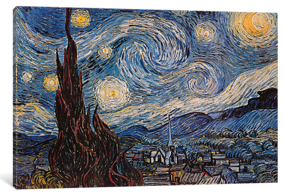 The Starry Night by Vincent van Gogh