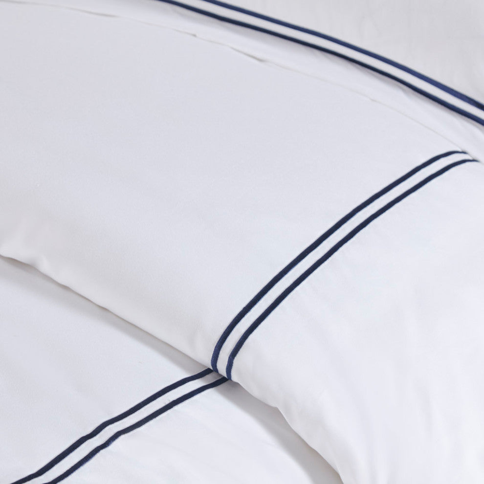 Madison Park Signature 500 Thread Count 100% Cotton Sateen Duvet Cover Set