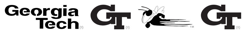 Customizable NCAA Logo Fire Pit, Rust Patina, Georgia Tech