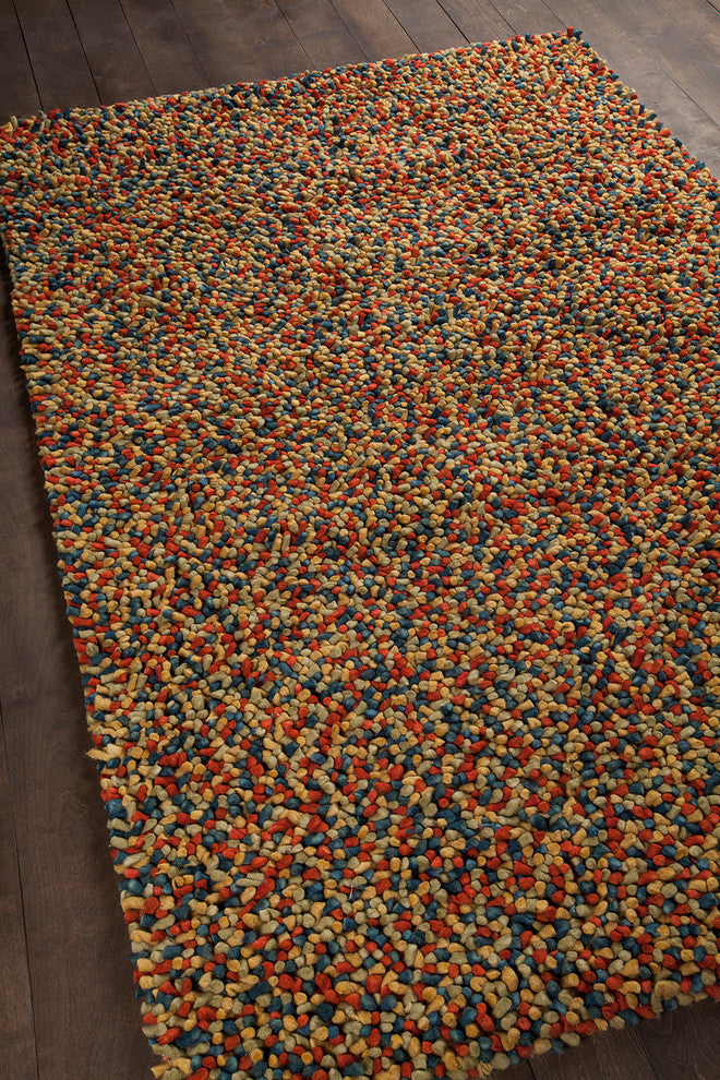 Gems Contemporary Area Rug, Multicolor, 5'x7'6" Rectangle