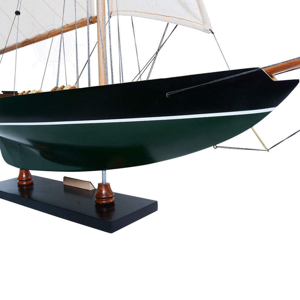 Pen Duick Painted Wooden model sailing boat
