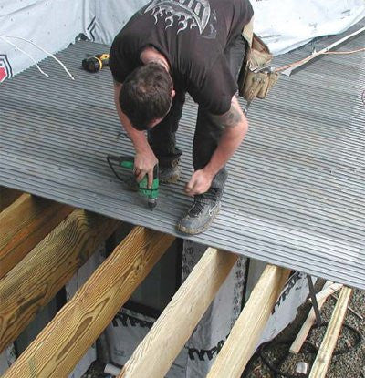 TI-ProBoard 4 Pieces 12"x95" Deck Shower Structural Underlayment Boards Flooring